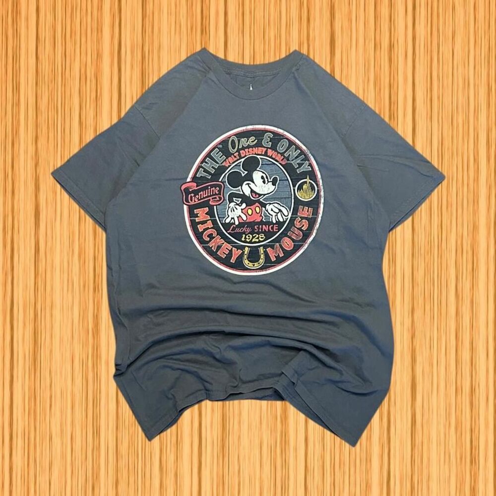 Disney Mickey Mouse The One & Only Lucky Since 1928 T-Shirt